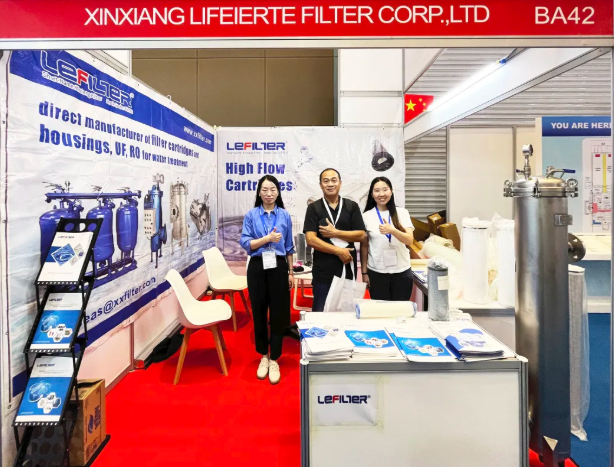 利菲爾特參加 INDOWATER 2023年印度尼西亞國際水處理展覽會